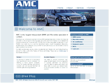 Tablet Screenshot of amclondon.com